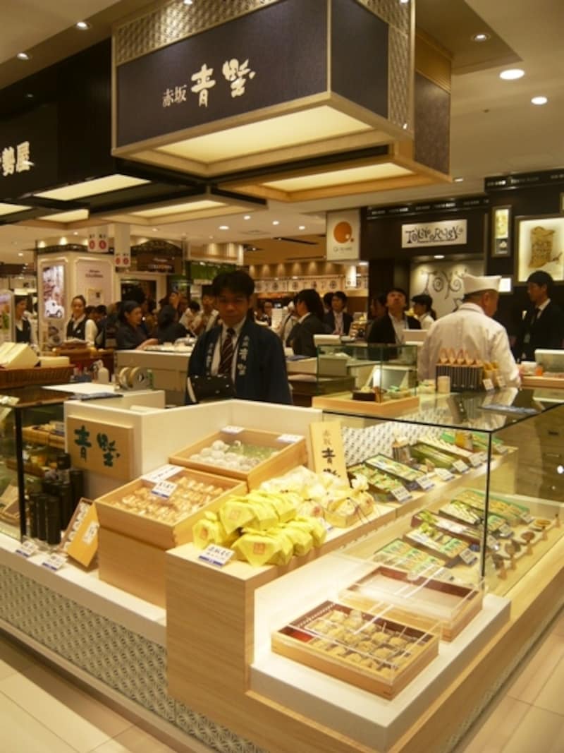 赤坂青野の店頭