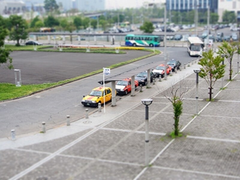 OM-D E-M5 実写画像アートフィルター ジオラマ