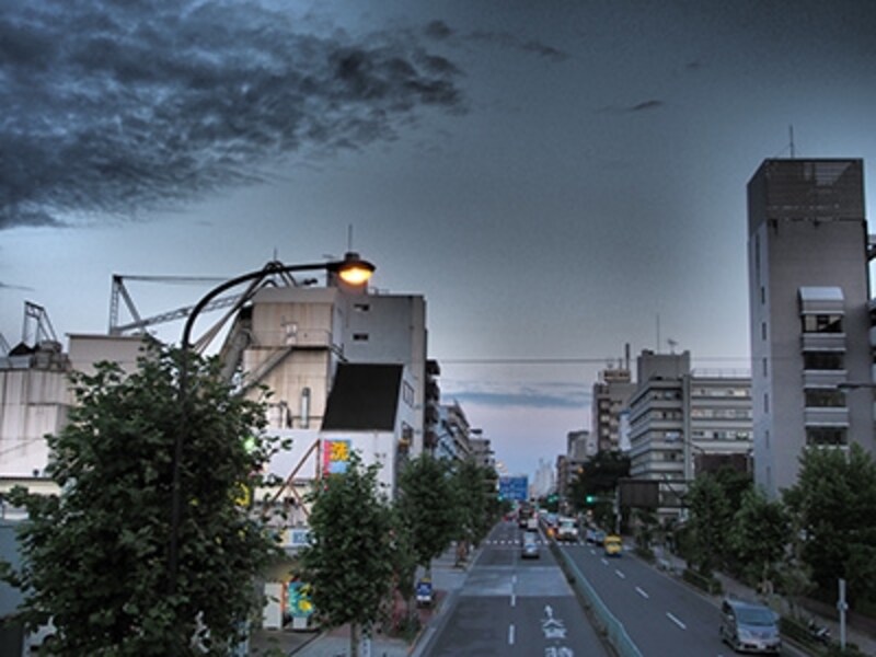 OM-D E-M5 実写画像アートフィルター ドラマチックトーン