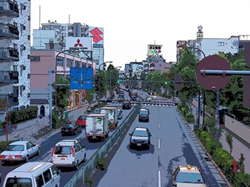 OM-D E-M5 実写画像アートフィルター リーニュクレール2