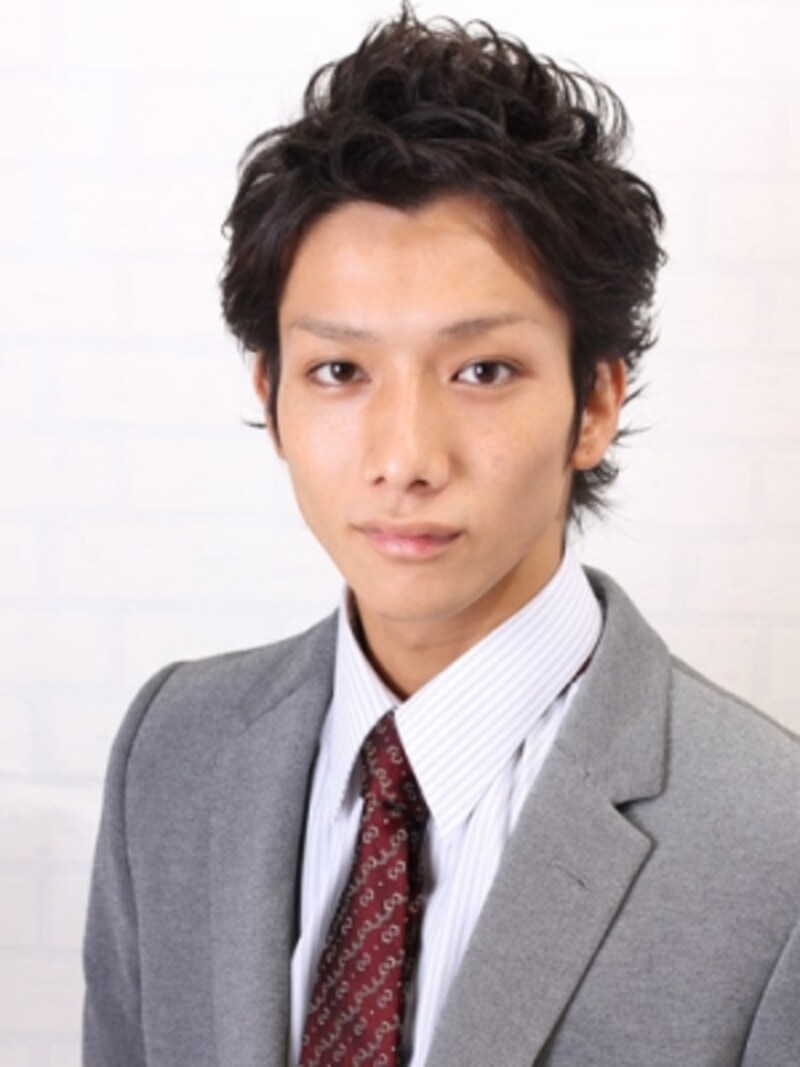 顔周りをすっきりさせた爽やかで男らしいスタイル メンズヘアスタイル All About