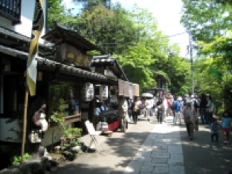 深大寺の蕎麦店