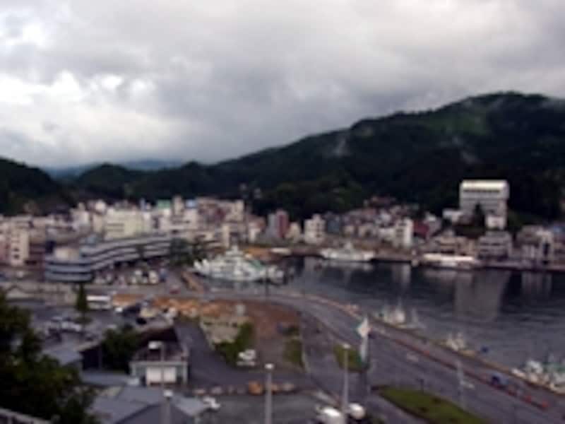 2012年8月の気仙沼港