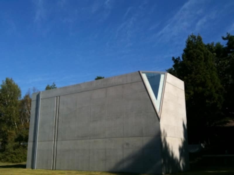 安藤忠雄が設計、光の美術館 クラーベ ギャラリー [山梨の観光・旅行 