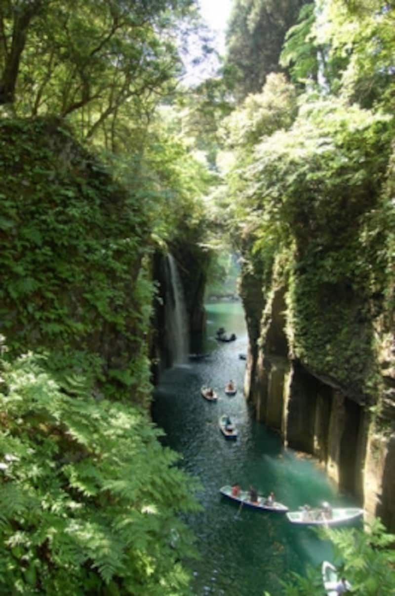 高絶壁が見どころの峡谷 宮崎の高千穂峡 宮崎の観光 旅行 All About