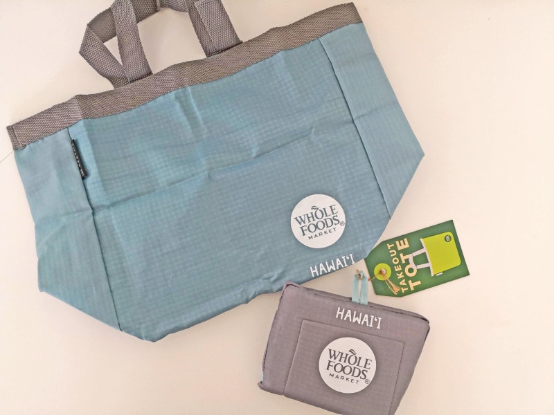 折り畳みトートバッグの2019年カラーは、ブルーグレーとグレー