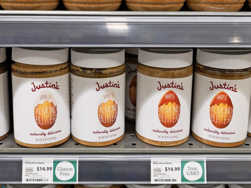 アメリカで人気のピーナッツバター「ジャスティンズ」もNon GMO、Gluten Free
