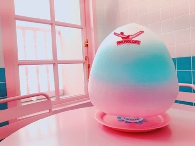 STYLE NANDA明洞のPINK POOL CAFE