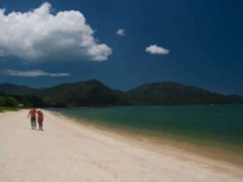 ビーチの美しさは、東洋の真珠と称されるほど