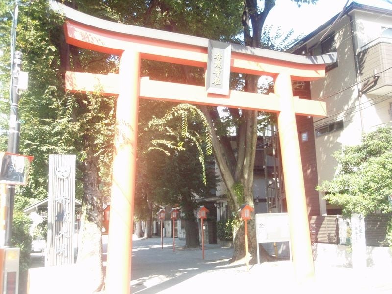 赤城神社の入り口