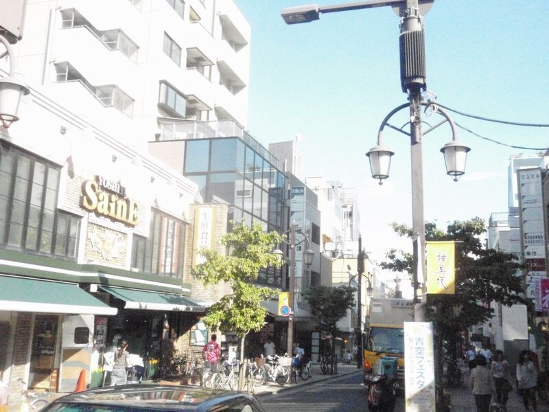 神楽坂の商店街