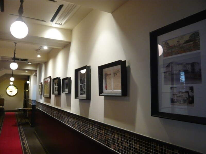 上野精養軒店内