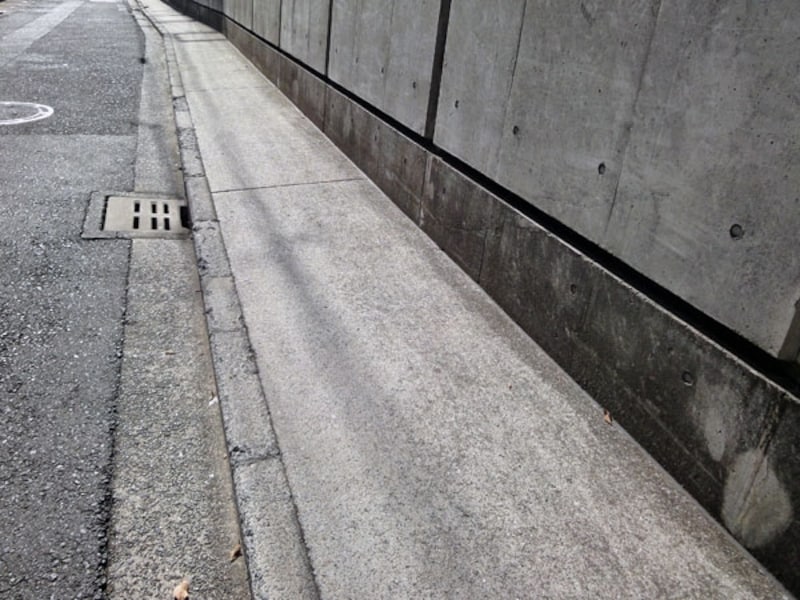 マンション建設に伴うセットバック