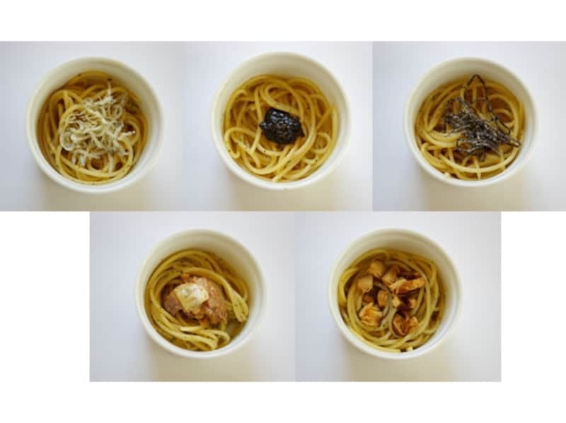 ペペロンチーノにちょい足し