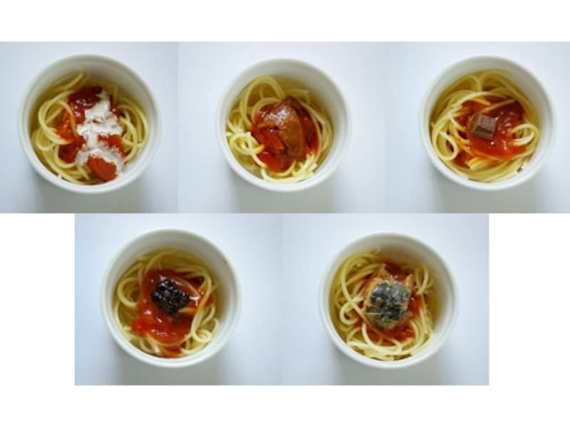 トマトソースにちょい足し