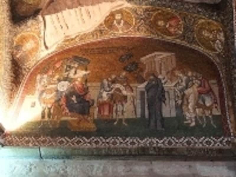 カーリエ博物館、モザイク画