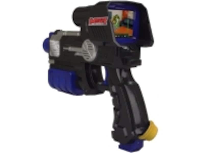 大型カラー液晶画面でのシューティングは大人も満足するリアルさ