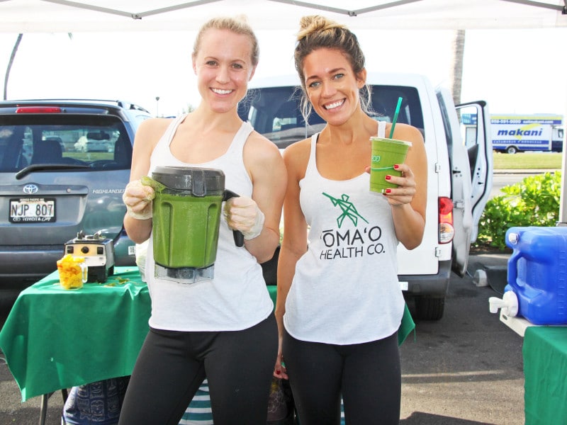 味見OK！ 「OMAO MAN」のグリーンスムージー（カカアコFM）