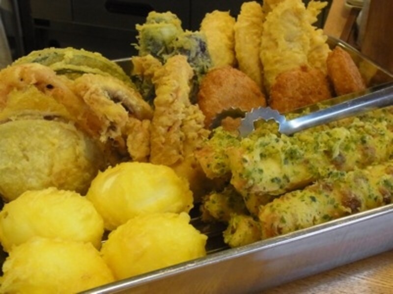 天ぷら各種undefined100円