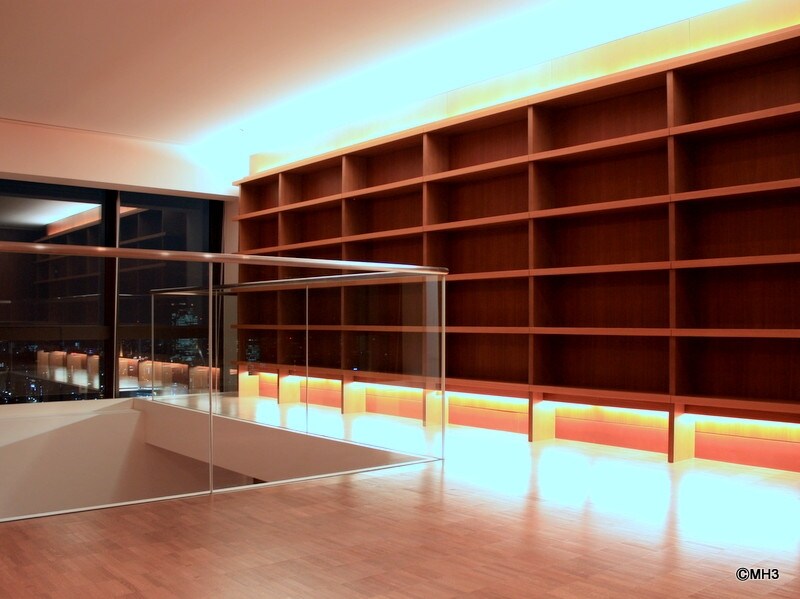 六本木ヒルズレジデンスの壁面収納