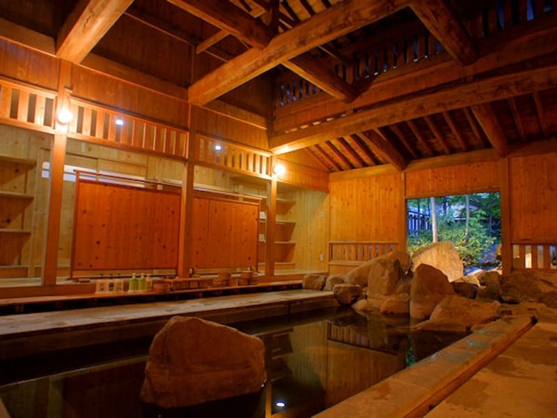 中房温泉不老泉