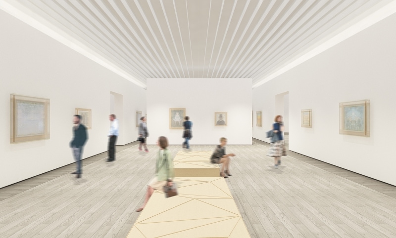 新ブリヂストン美術館 展示室イメージ