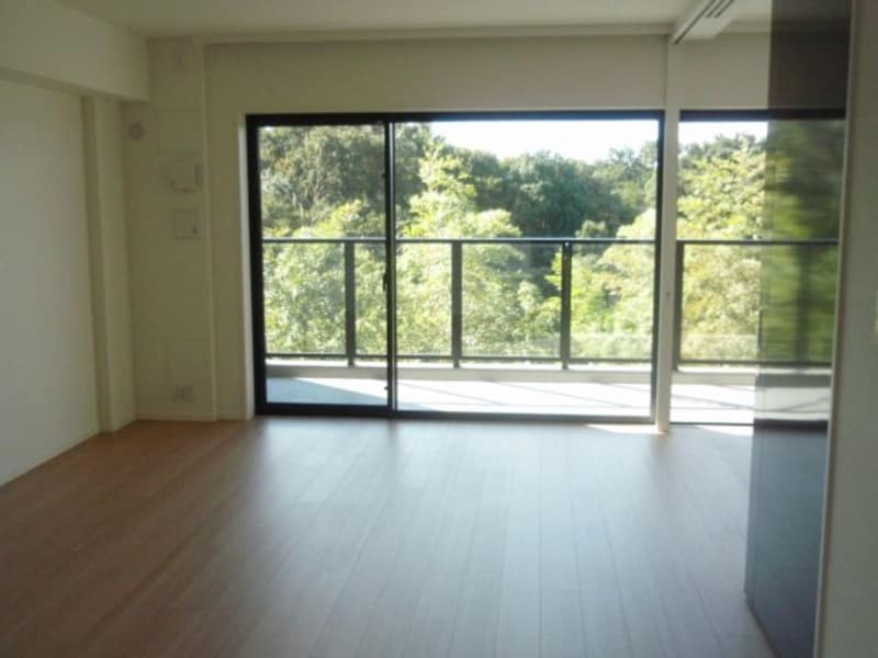 D棟リビングからの景色