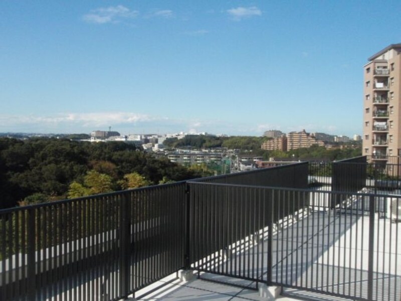 ルーフバルコニーからの景色