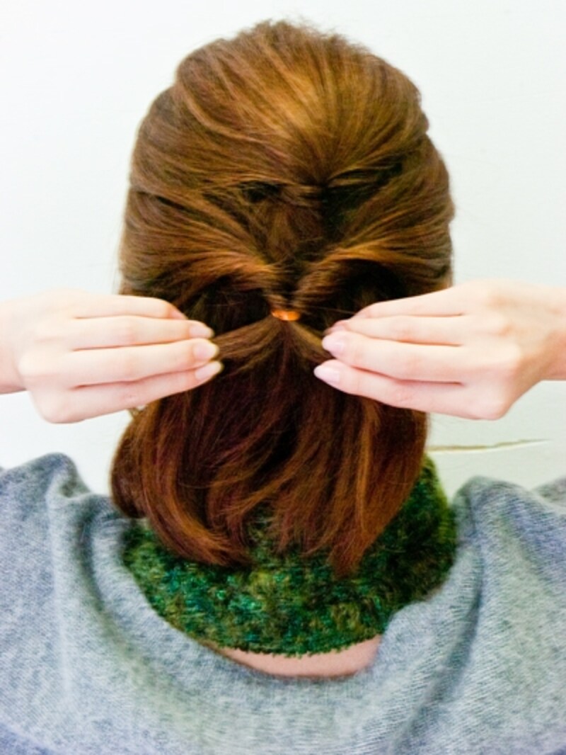 ここはしっかりきつめで