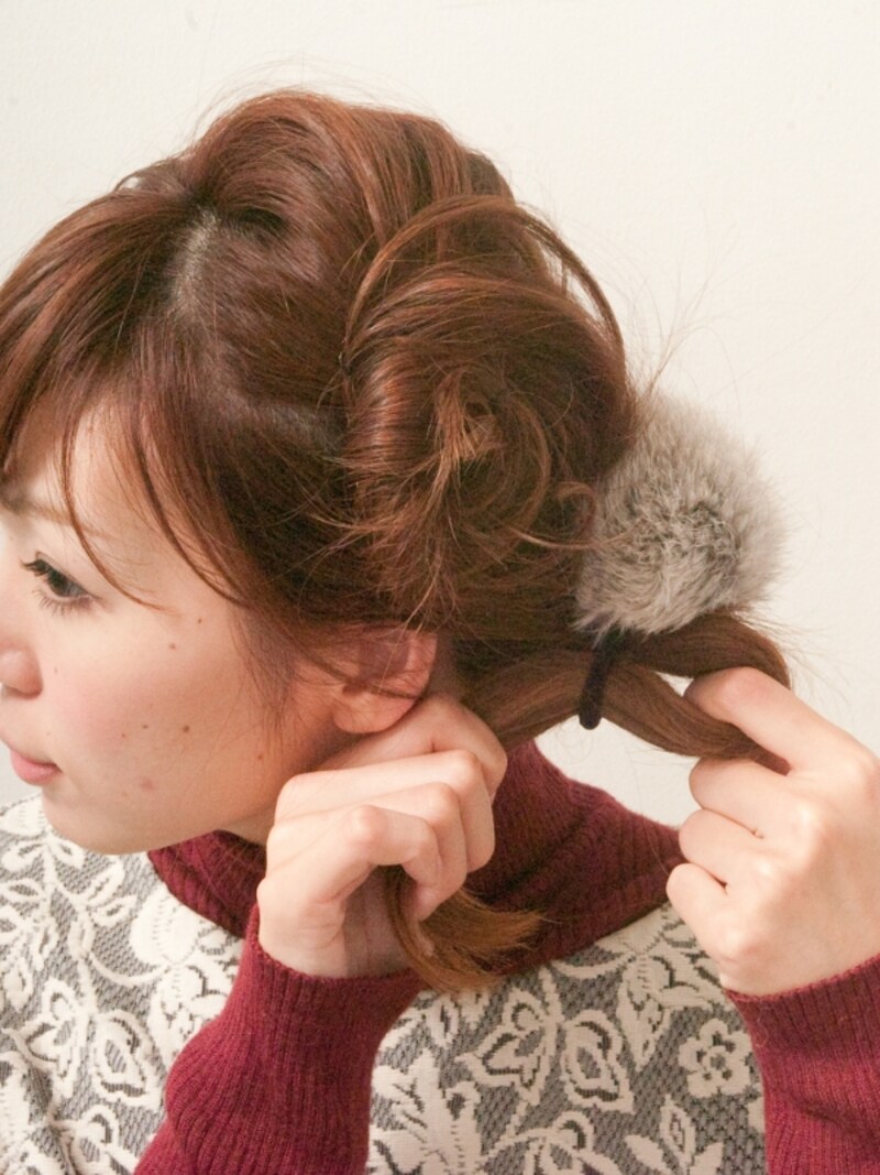 ゴムはきつめにしっかりと