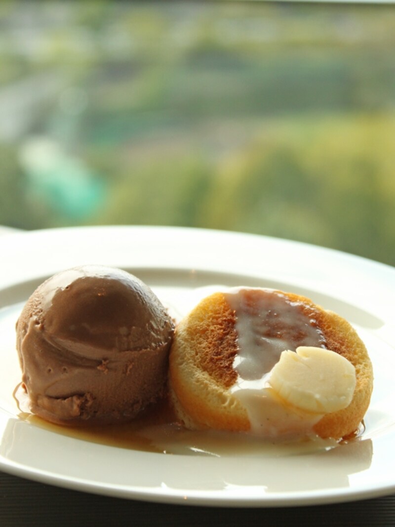 特製パンケーキのミニサイズ