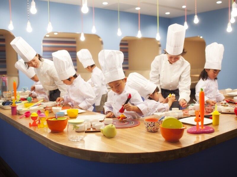 体験型キッチン