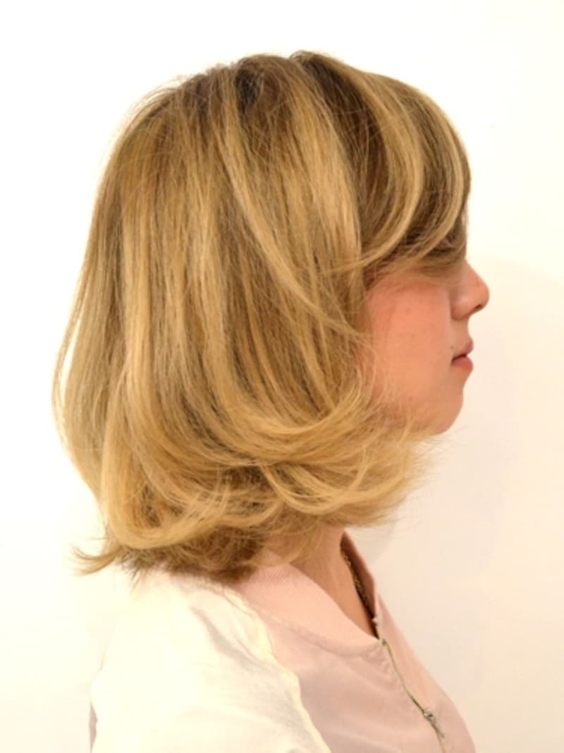 ミディアム ボブ