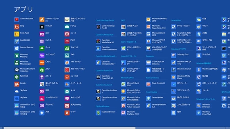 Windows 8 style UI