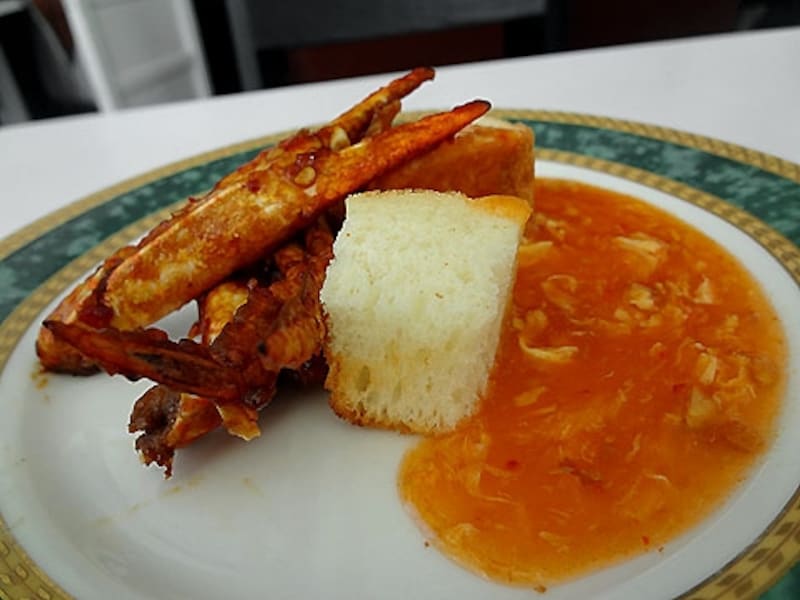 シンガポール・シーフード・リパブリック銀座のチリクラブ