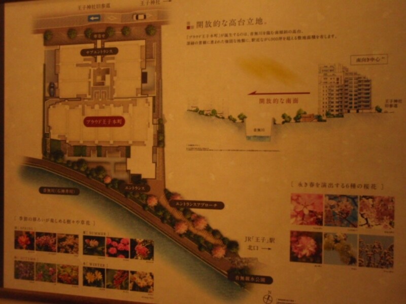 プラウド王子本町の模型