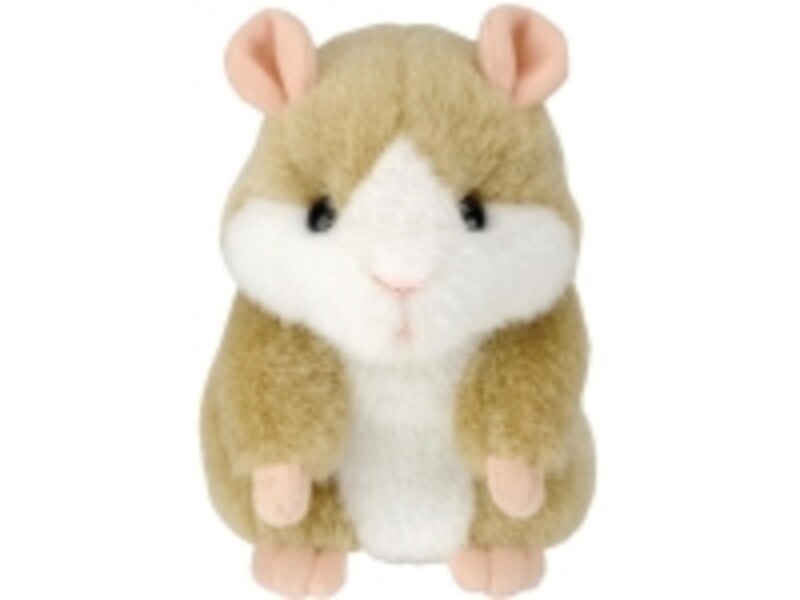 話しかけたとおりに可愛い声でおしゃべりしてくれるハムスター(¥2940)