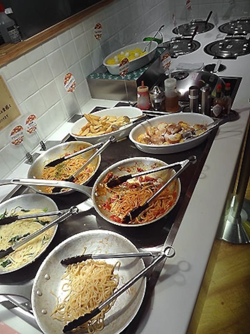 スイーツパラダイス 料理台