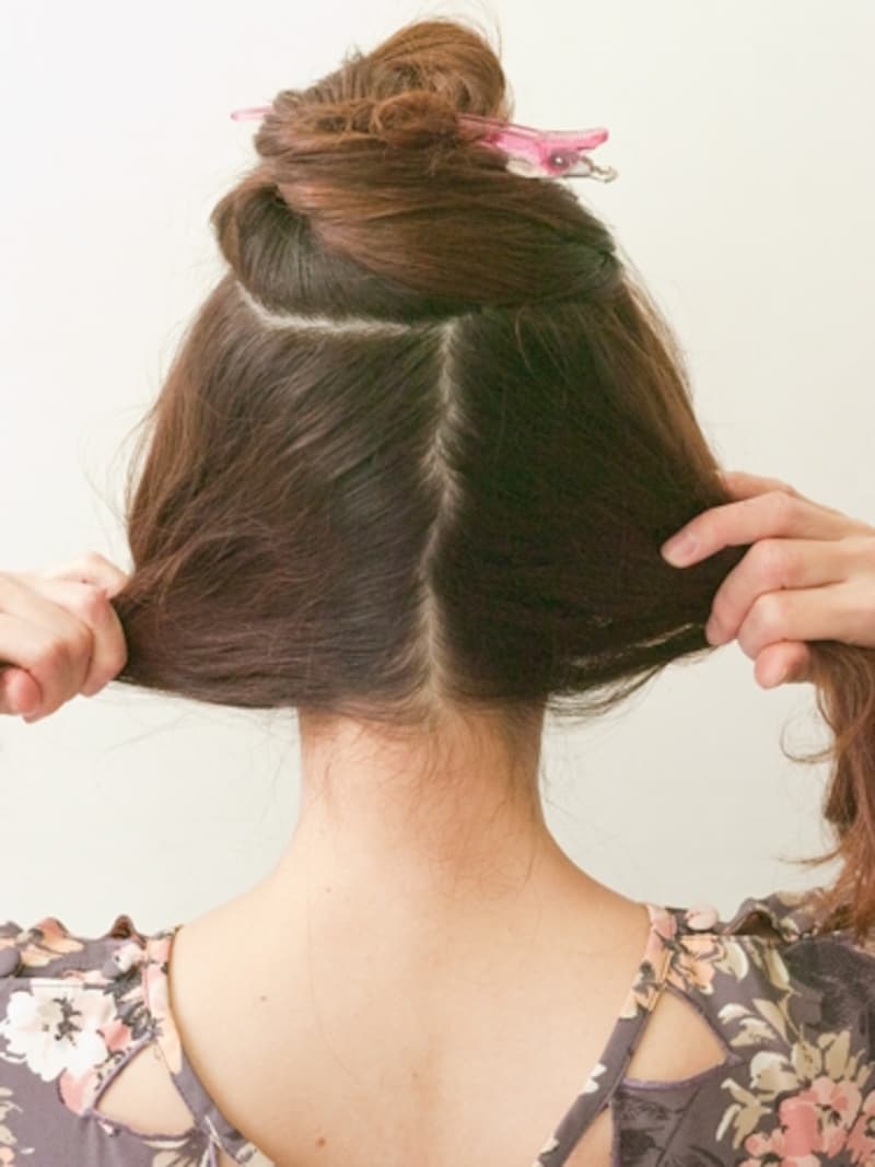 分けておくとアレンジしやすく仕上がりもキレイ