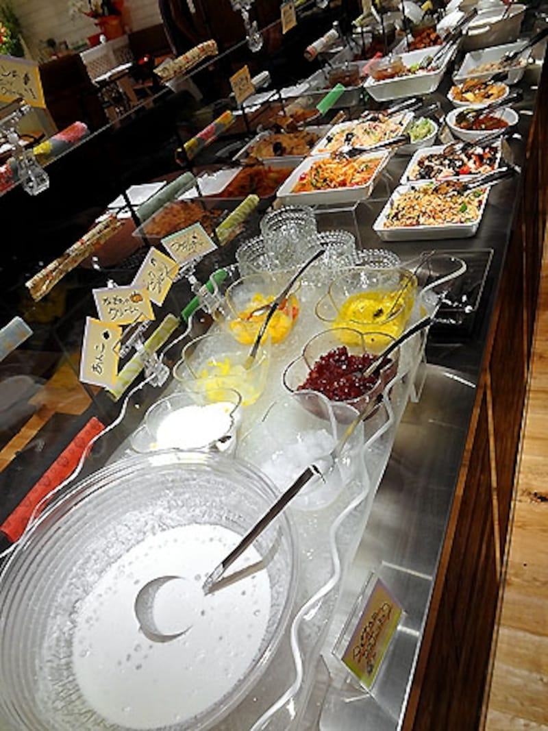 マンゴツリーカフェ デザート台