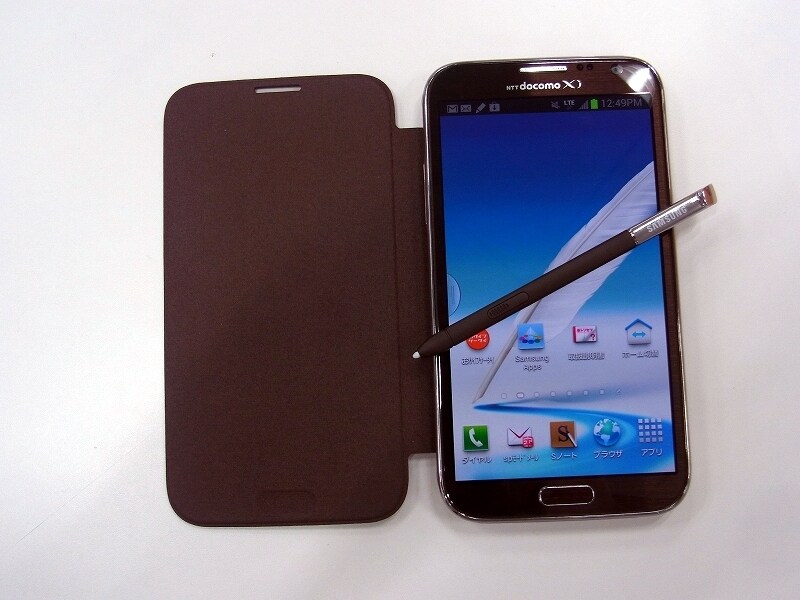 紙の手帳のように書けるようになったGALAXY Note II SC-02E