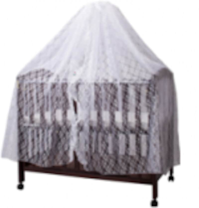 ベビーベッドカーテン