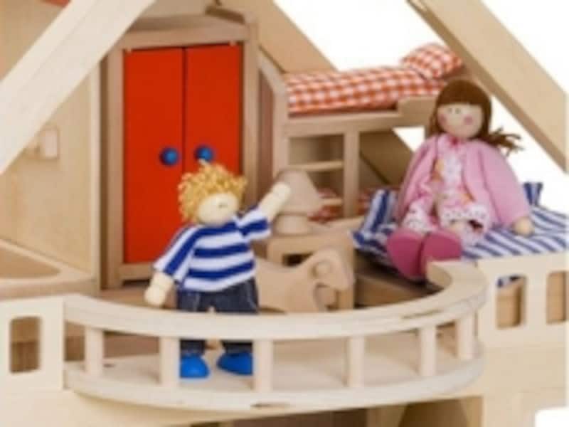 マイドールハウスセット 人形、家具が全てセットボーネルンド 