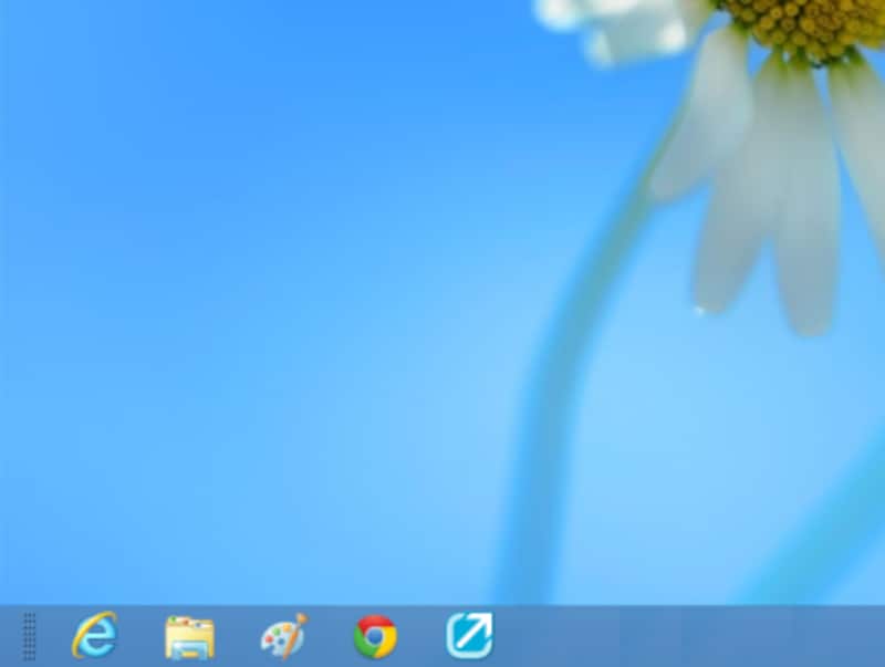 Windows 8のデスクトップ