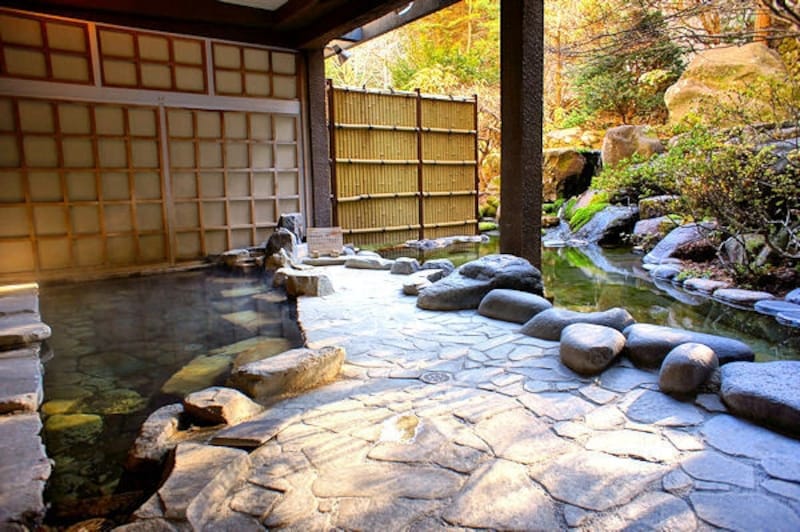 塩壺温泉ホテル露天風呂