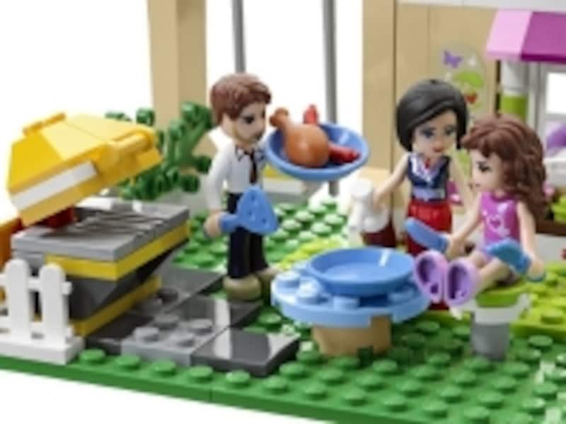 バーベキューの小物が充実。ごっこ遊びが楽しくなりそう