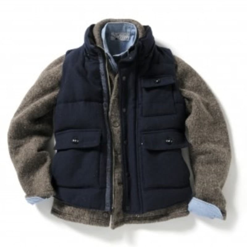 ダウンベストを真冬に着こなすメンズコーデとは