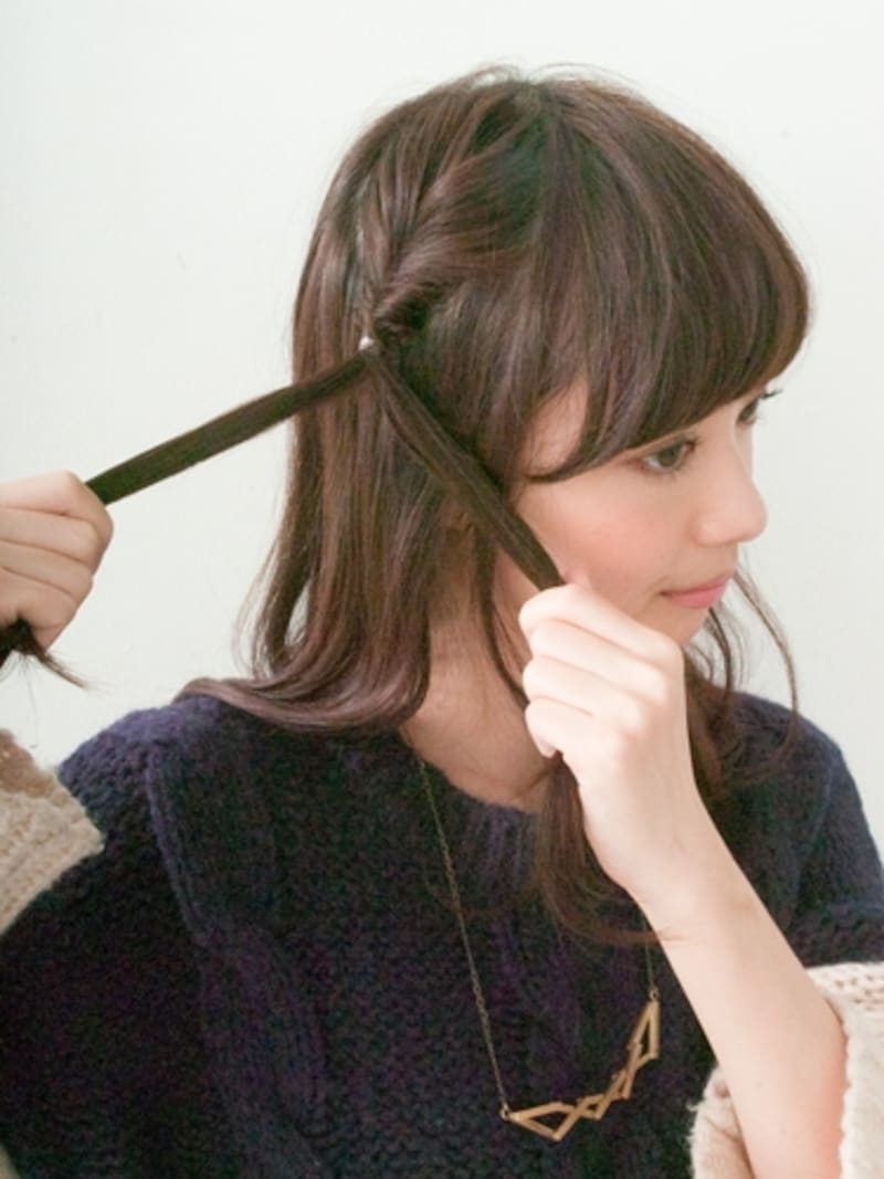 とまるまで引っ張る