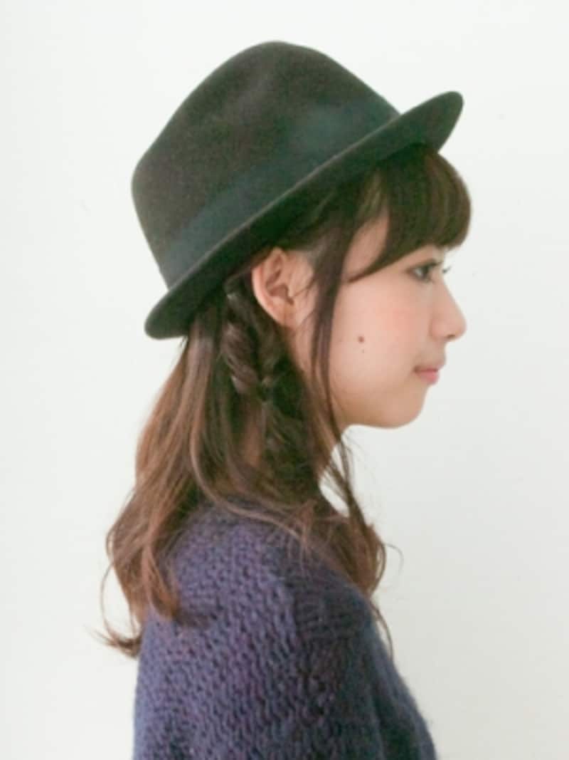 3 3 ロングわざありハットアレンジ ヘアアレンジ All About 3 3 ロングわざありハットアレンジ ヘアアレンジ All About
