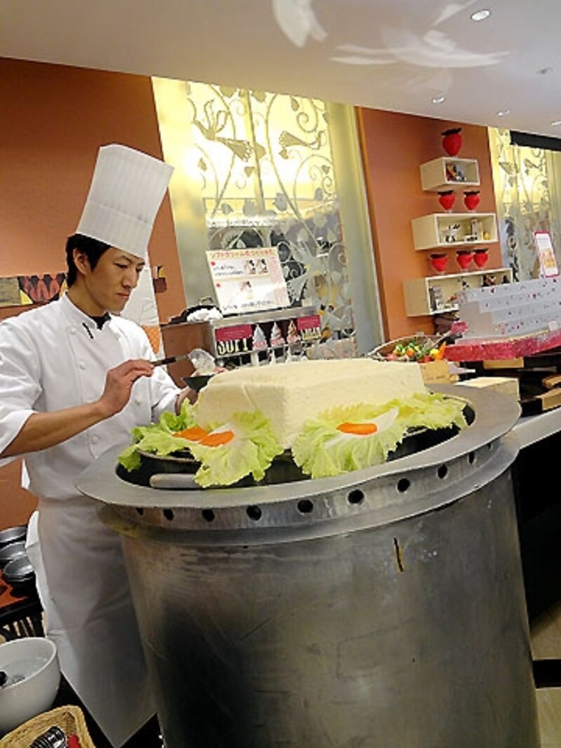 巨大なべスイーツ